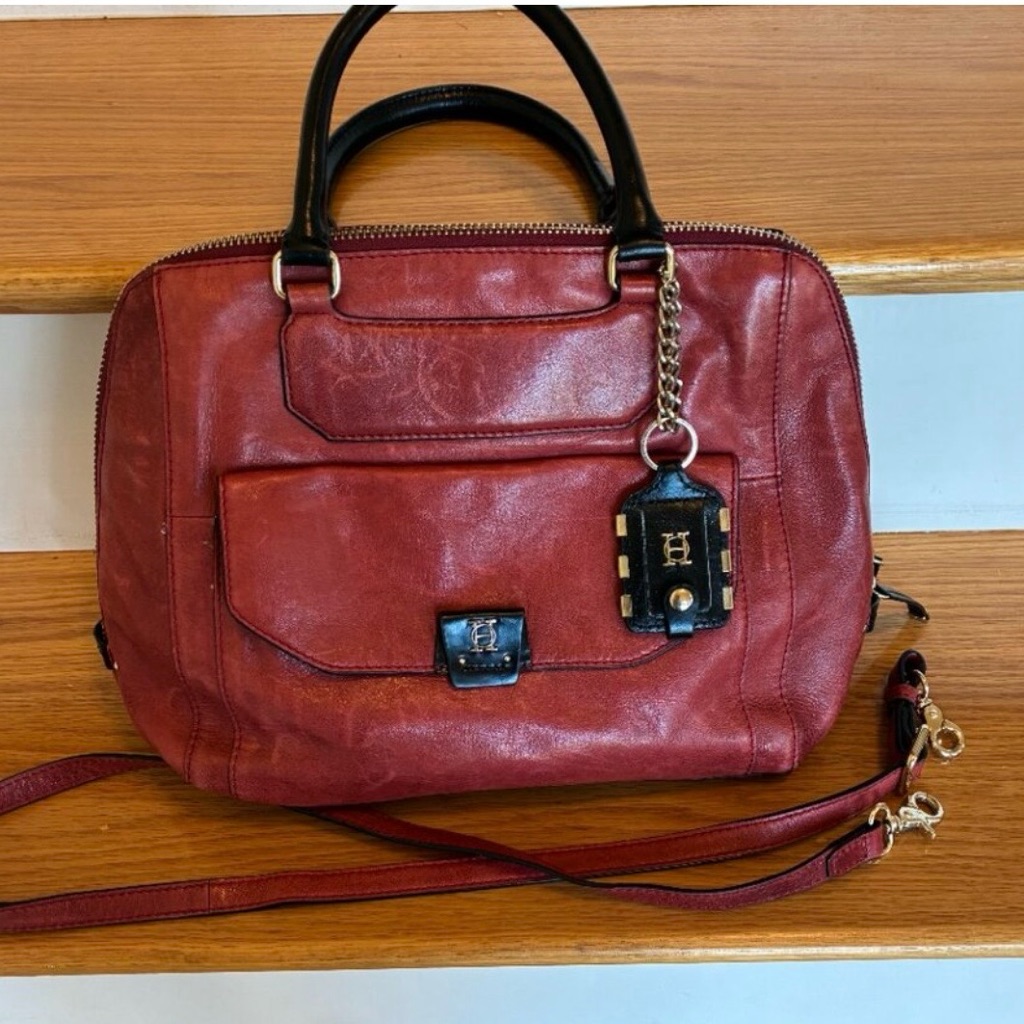 Oh By Joy Gryson Bowler Crossbody Lambskin Satchel